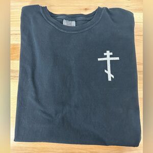 Orthodox Cross Embroidered Shirt